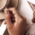 S925 Sterling Silber Hohl Herz Frauen Offene Ring – Bild 8