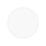 22mm Durchmesser Universal gehärteter Glasfilm für Samsung / LG / Sony / Huawei / Garmin – Bild 2