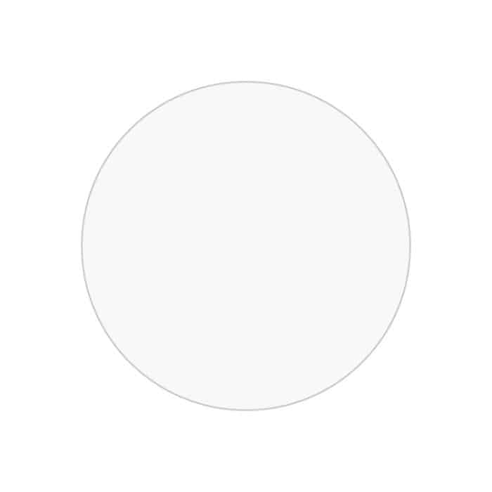 22mm Durchmesser Universal gehärteter Glasfilm für Samsung / LG / Sony / Huawei / Garmin – Bild 2