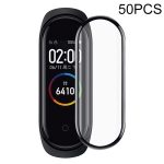 Verbund-Siebdruckfolie Smart Watch-Schutzfolie, 10 PCS For Xiaomi Mi Band 6 / 5 / 4, 50 PCS For Xiaomi Mi Band 6 / 5 / 4