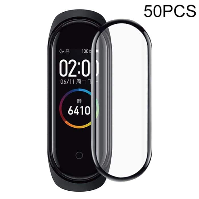 EDA002262302.jpg Verbund-Siebdruckfolie Smart Watch-Schutzfolie, 10 PCS For Xiaomi Mi Band 6 / 5 / 4, 50 PCS For Xiaomi Mi Band 6 / 5 / 4 – Bild 1
