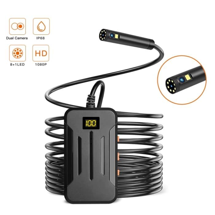 F300 5,5 mm IP68 Watweproof HD Dual-Kameras Digitales Endoskop, 2m Hard Cable, 5m Hard Cable, 10m Hard Cable – Bild 2