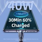 REMAX RC-199th Whirly Series 5A USB auf USB-C / Typ-C + 8 Pin + Micro USB Schnelllade-Datenkabel, Kabellänge: 1,2 m – Bild 4