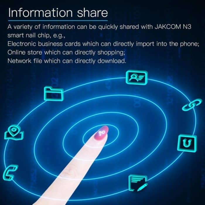 Jakcom N3 Smart Nail Chip – Bild 8