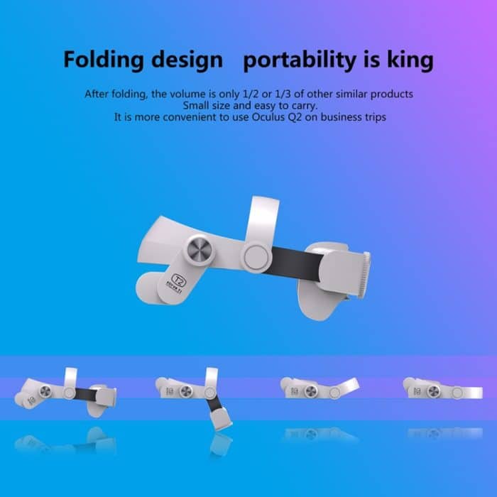 FiitVR T2 einstellbares VR-Headset-Hauben-Kopfband für Oculus Q2 – Bild 2