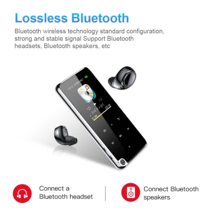 M25 Multifunktionaler tragbarer Bluetooth-MP3-Player, 4GB, 8GB, 16GB, 32GB, 64GB – Bild 8