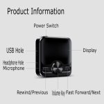 M9 AI Intelligenter High-Definition-Rauschunterdrückungs-Sprachsteuerungsrekorder Ebook Bluetooth MP3-Player, 4GB, 8GB, 16GB, 32GB – Bild 8