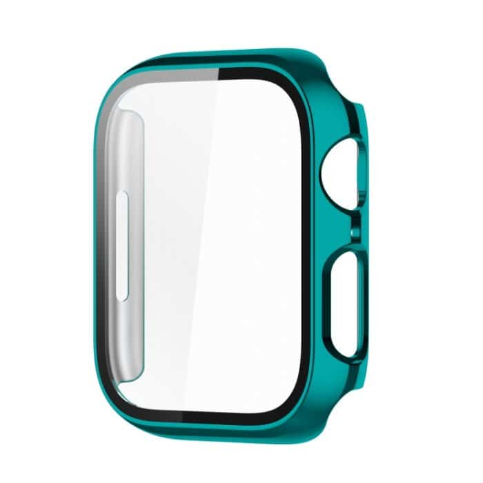 Galvanisierte, stoßfeste PC-Schutzhülle mit gehärtetem Glasfilm, For Apple Watch Series 9 / 8 / 7 41mm, For Apple Watch Series 9 / 8 / 7 45mm – Bild 6