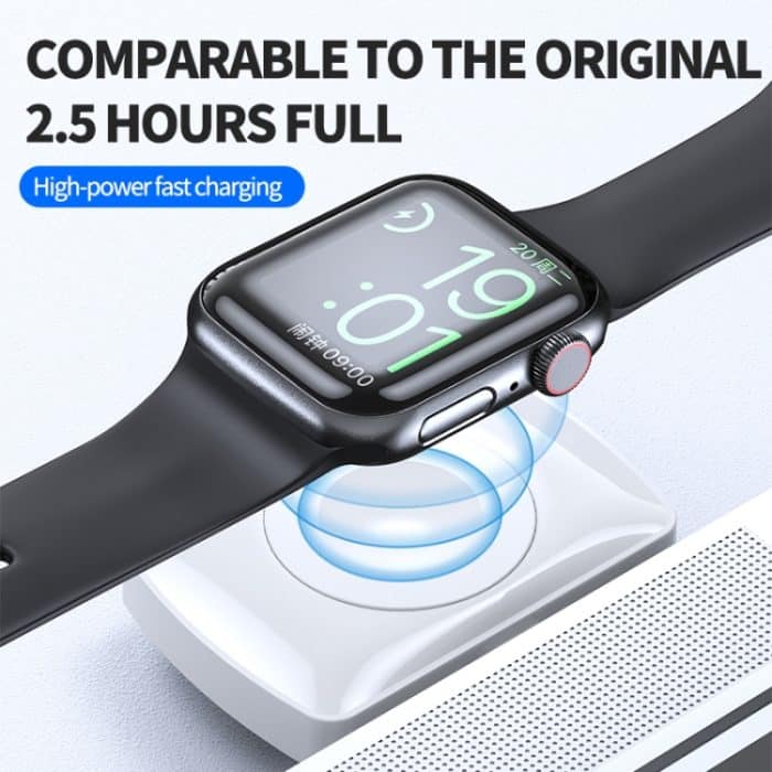 JJT-997 Typ-C-Schnittstelle für Kopfhörer und Uhr, doppelseitiges kabelloses Ladegerät für AirPods und iWatch – Bild 3