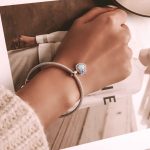 S925 Sterling Silber Schmetterling Herz Bunte Opal Anhänger DIY Armband Halskette Zubehör – Bild 7