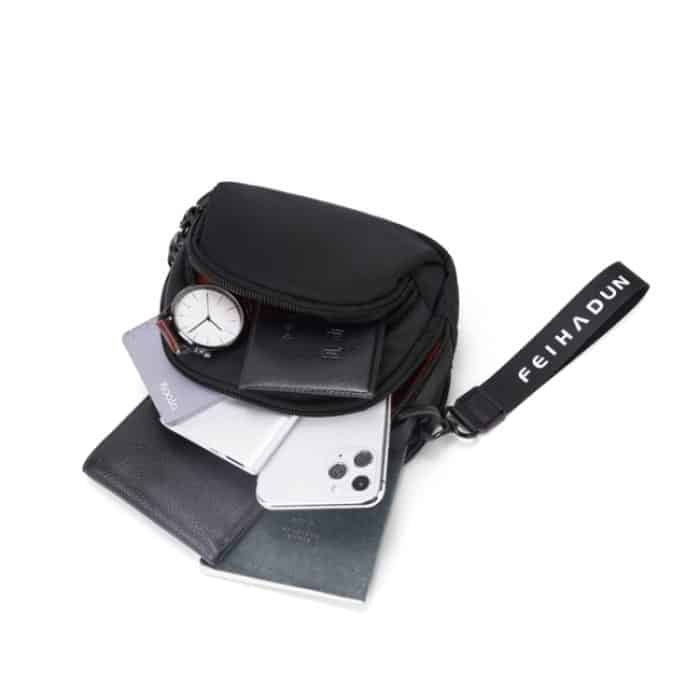 cxs-7100 Verstellbare Hüfttasche aus Oxford-Stoff, Größe: 17 x 13 x 6 cm, cxs-7100 – Bild 3