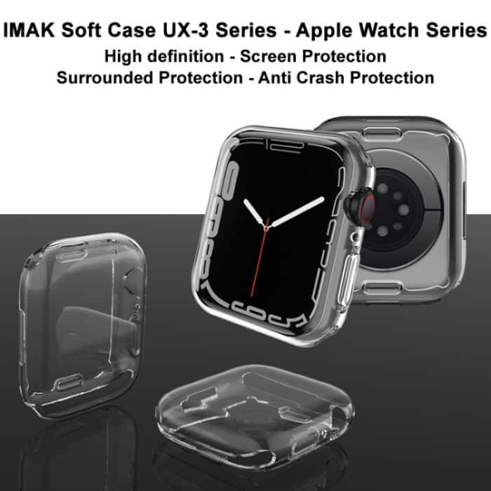 imak UX-3-Serie TPU-Schutzhülle, For Apple Watch Series 8 / 7 41mm, For Apple Watch Series 8 / 7 45mm – Bild 3