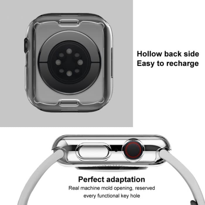 imak UX-3-Serie TPU-Schutzhülle, For Apple Watch Series 8 / 7 41mm, For Apple Watch Series 8 / 7 45mm – Bild 5