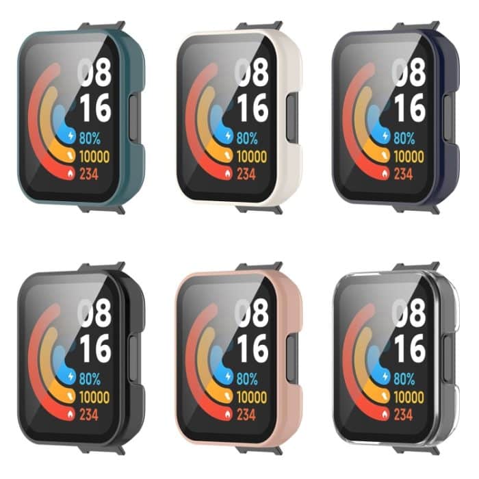 PC + Uhrenschutzgehäuse aus gehärtetem Glas, For Xiaomi Redmi Watch 2 Lite – Bild 8