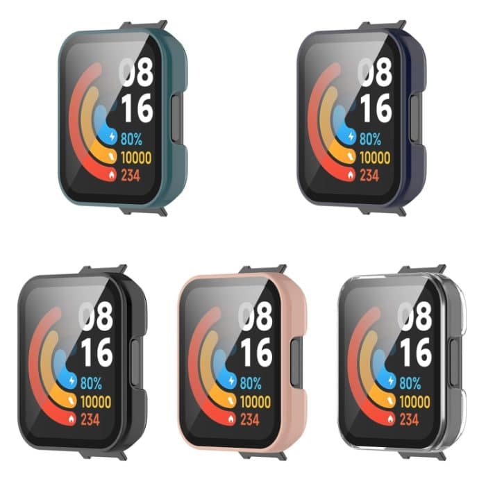 PC + Uhrenschutzgehäuse aus gehärtetem Glas, For Xiaomi Redmi Watch 2 Lite – Bild 3