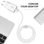 IVON AD-35 2-in-1 18 W QC3.0 USB-Port-Reiseladegerät + 1 m USB-auf-8-Pin-Datenkabel-Set, – Bild 3