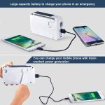 RD-638T Zweiband-Solarbetriebene AM/FM-Radio-Player-Taschenlampe mit Dynamo-Funktion – Bild 5