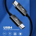 PD 100 W USB-C/Typ-C auf USB-C/Typ-C Thunderbolt 4 Vollfunktions-Datenkabel – Bild 3