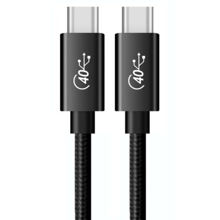 PD 100 W USB-C/Typ-C auf USB-C/Typ-C Thunderbolt 4 Vollfunktions-Datenkabel