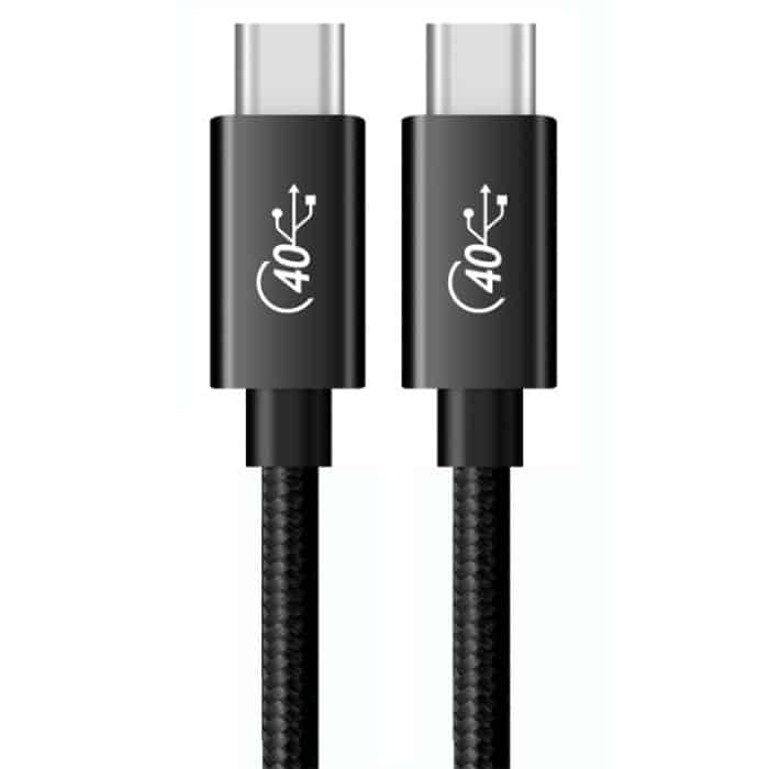 PD 100 W USB-C/Typ-C auf USB-C/Typ-C Thunderbolt 4 Vollfunktions-Datenkabel – Bild 1