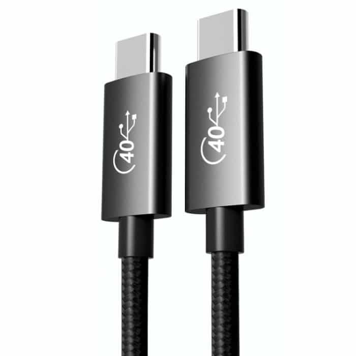 PD 100 W USB-C/Typ-C auf USB-C/Typ-C Thunderbolt 4 Vollfunktions-Datenkabel – Bild 2