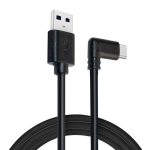 USB-Stecker auf USB 3.2 Gen1 Typ-C Ellenbogen-VR-Link-Kabel für Oculus Quest 1/2