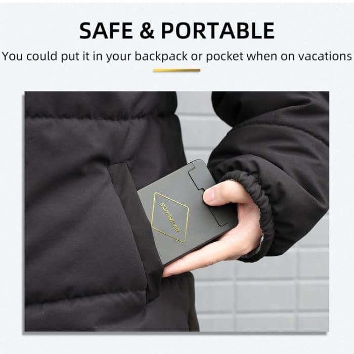 Sunnylife M3-SN376 2 Paar Propellerblätter + Aufbewahrungsbox für DJI Mavic 3, M3-SN376(Orange), M3-SN376(Silver) – Bild 7