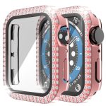 Zweireihiges Diamant-PC+Hartglas-Uhrengehäuse für die Apple Watch-Serie, 3&2&1 38mm, 3&2&1 42mm – Bild 7