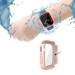 Wasserdichtes Uhrengehäuse aus PC + Hartglasfolie mit unterer Abdeckung für die Apple Watch-Serie, 7 41mm, 7 45mm – Bild 7
