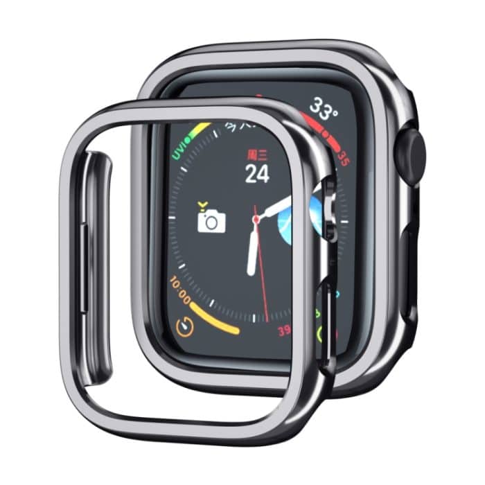 EDA002829201A.jpg Galvanisierte hohle PC-Uhrenschutzhülle, For Apple Watch Series 8 / 7 41mm, For Apple Watch Series 8 / 7 45mm – Bild 1