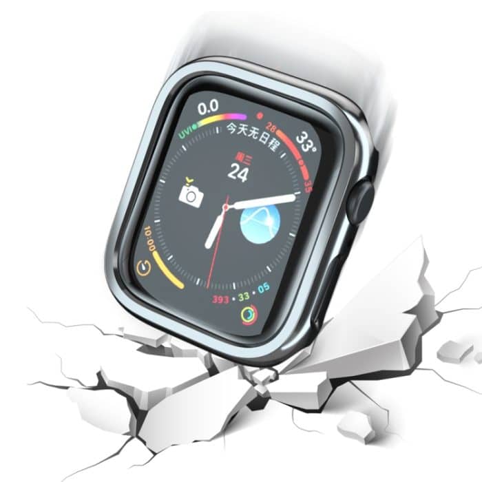 Galvanisierte hohle PC-Uhrenschutzhülle, For Apple Watch Series 8 / 7 41mm, For Apple Watch Series 8 / 7 45mm – Bild 4