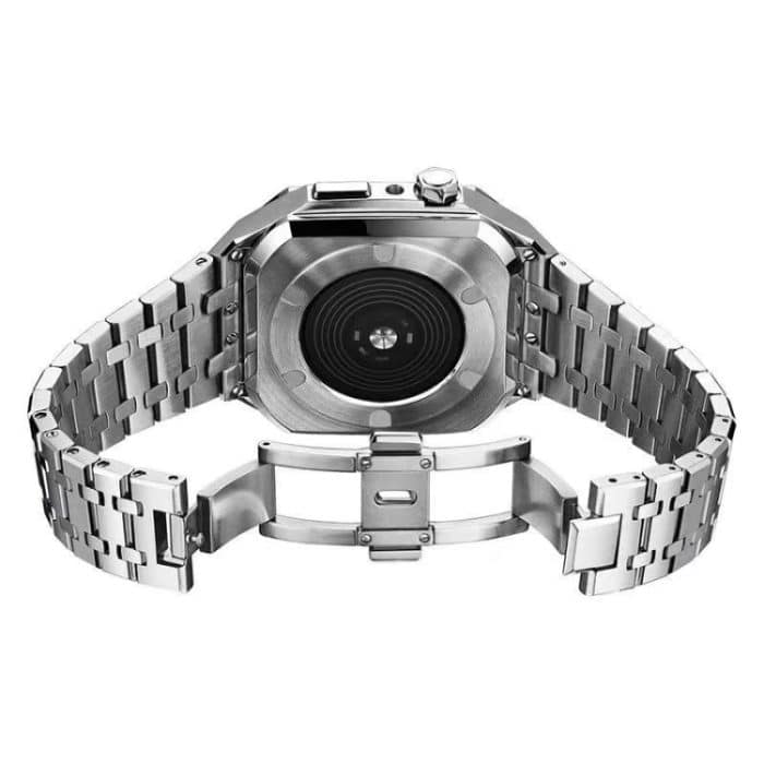 Integriertes Eichenmetallarmband + Uhrengehäuse für die Apple Watch-Serie, For Apple Watch Series 6&SE&5&4 44mm – Bild 3