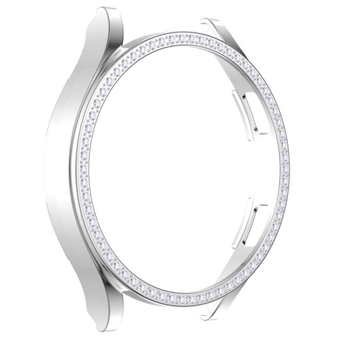 Einreihiges, mit Diamanten ausgehöhltes PC-Uhrengehäuse, For Samsung Galaxy Watch4 40mm, For Samsung Galaxy Watch4 44mm – Bild 1