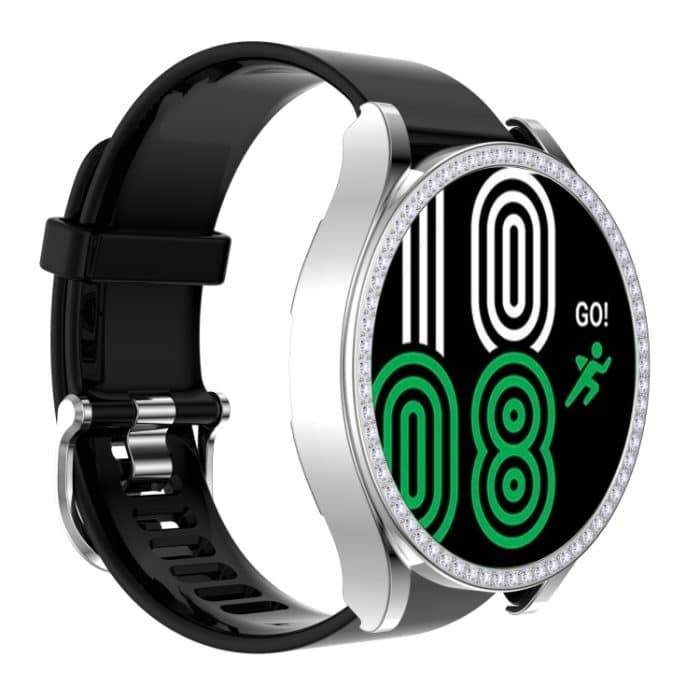 Einreihiges, mit Diamanten ausgehöhltes PC-Uhrengehäuse, For Samsung Galaxy Watch4 40mm, For Samsung Galaxy Watch4 44mm – Bild 6