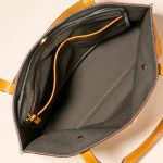 XKBN09 Schultertasche aus Rindsleder mit Oberschicht, Einkaufstasche für Damen – Bild 5