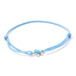 S925 Sterling Silber Blue Turtle Armband Frauen Schmuck Schmuck