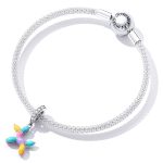 S925 Sterling Silber Ballon Welpe Anhänger DIY Armband Halskette Accessoires – Bild 6
