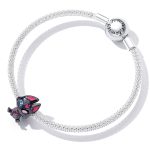 S925 Sterling Silber Fox Elf Perlen DIY Armband Halskette Accessoires – Bild 6