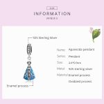 S925 Sterling Silber Jungfrau von Apartcida Anhänger DIY Armband Halskette Accessoires – Bild 3