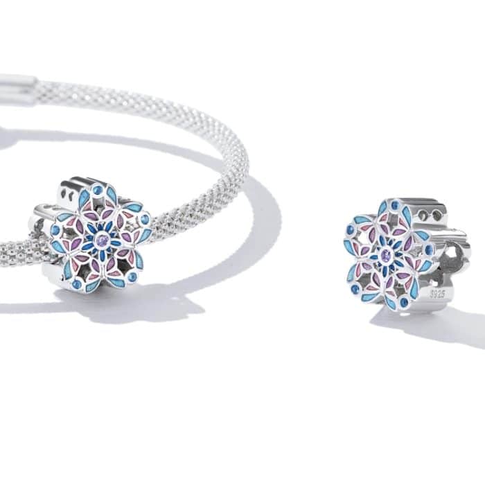 S925 Sterling Silber Silber Delicate Schmetterling Perle DIY Armband Halskette Accessoires – Bild 5