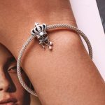 S925 Sterling Silber Bug Crown Perlen DIY Armband Halskette Accessoires – Bild 7