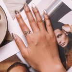 S925 Sterling Silber Simple Lotus Frauen offener Ring – Bild 6