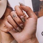 S925 Sterling Silber Simple Lotus Frauen offener Ring – Bild 7