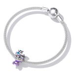 S925 Sterling Silver Magic Cat Perlen DIY Armband Halskette Accessoires – Bild 6