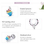 S925 Sterling Silber Magic Cup Anhänger DIY Armband Halskette Accessoires – Bild 4