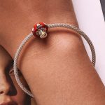 S925 Sterling Silber Pilz Haus Perlen DIY Armband Halskette Accessoires – Bild 7