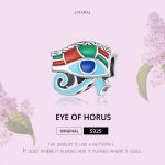 S925 Sterling Silber Auge von Horusperlen DIY -Armband -Halskettenzubehör – Bild 2