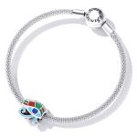 S925 Sterling Silber Auge von Horusperlen DIY -Armband -Halskettenzubehör – Bild 6