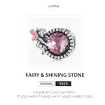 S925 Sterling Silber Elf Kugel Perlen DIY Armband Halskette Accessoires – Bild 2