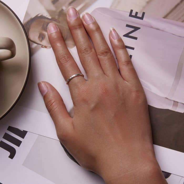 S925 Sterling Silber Stern Damen Ring – Bild 6